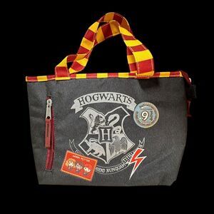 Harry Potter Hog‎ Warts Lunch Box Cooler Insulated Bag